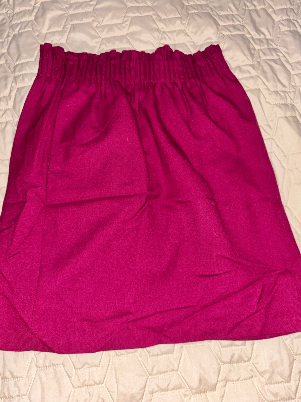 J Crew Magenta pencil skirt - 0